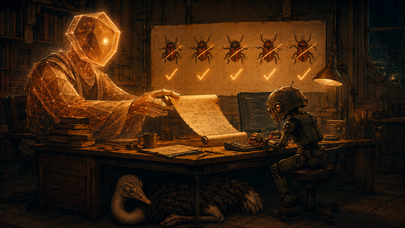 The Oracle and Context Builder, hard at work